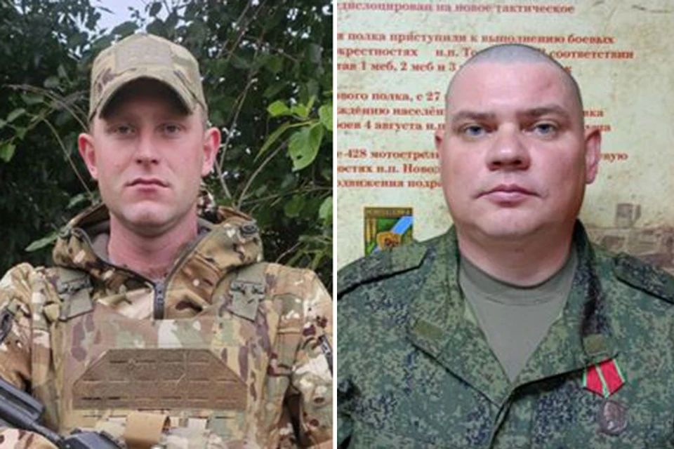 Младший лейтенант Юлиан КИВИСТИК и рядовой Михаил ШАШОВ