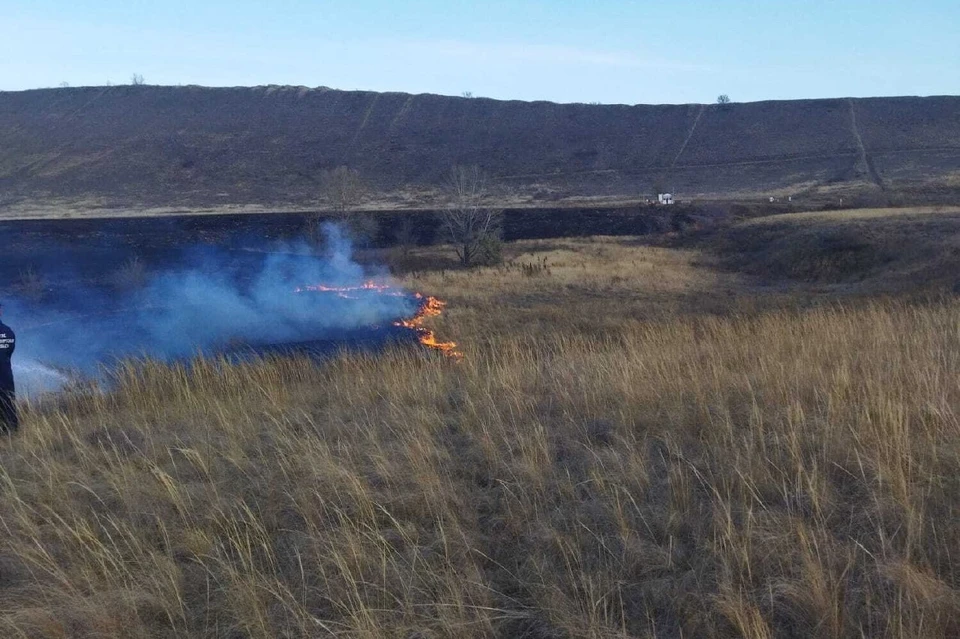Почти три часа потребовалось для полной ликвидации пожара. Фото: Департамент ПБ и ГЗ области