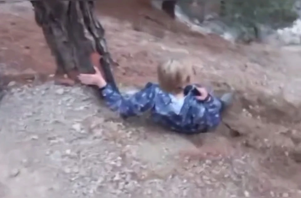 Фото: кадр видео пресс-службы МЧС Крыма