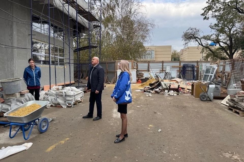 В Краснодоне ремонт ЗАГСа идёт с опережением сроков