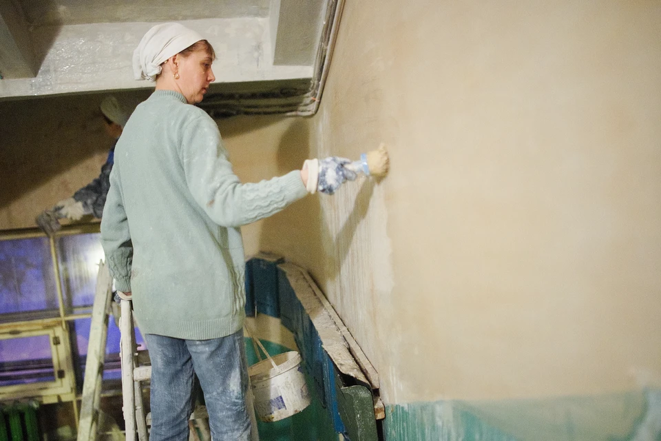 В Волгоградской области четыре сотни подъездов получают новую жизнь