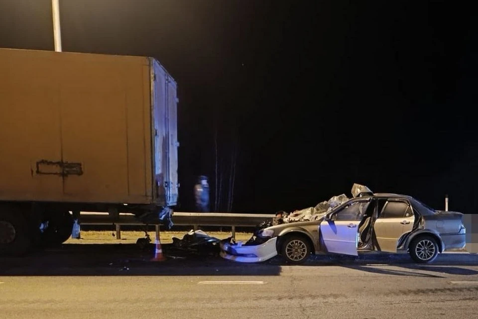 Три человека погибли и еще один пострадал в ДТП на Северном обходе Новосибирска. Фото: ГАИ Новосибирской области