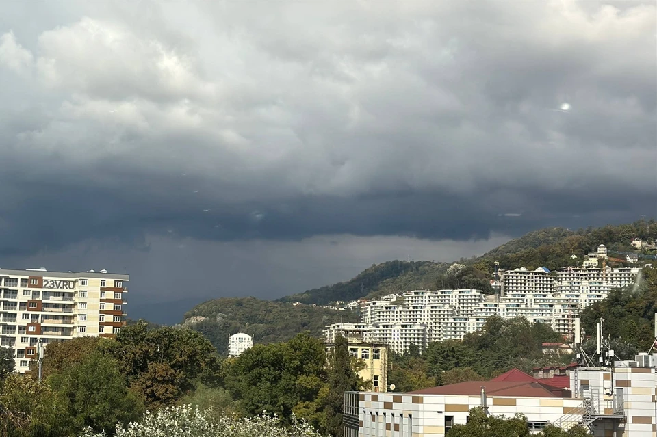 В Краснодарском крае облачно и дождливо