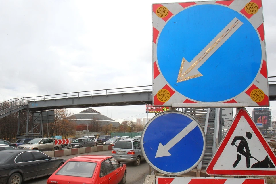 Ограничения действуют возле дома №52.