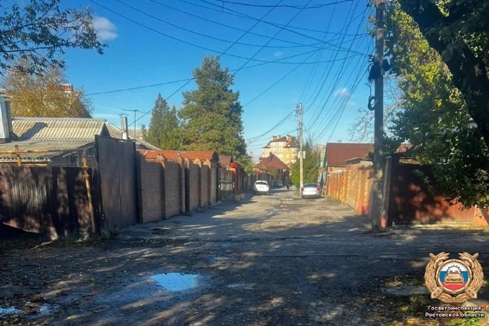 Перед происшествием пенсионер находился на проезжей части. Фото: управление Госавтоинспекции России по Ростовской области