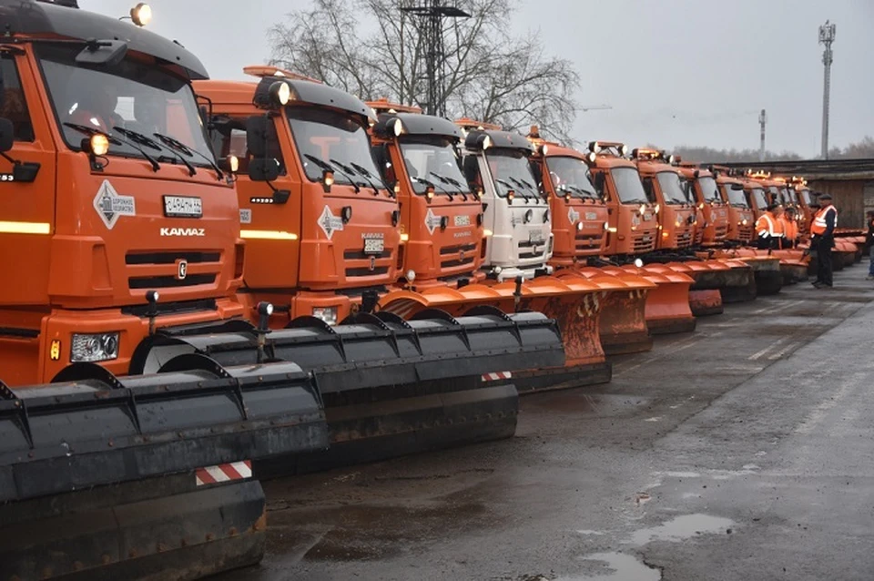 Для посыпки дорог и тротуаров подготовили примерно 30 тысяч тонн песко-соляной смеси. ФОТО: администрация Костромы