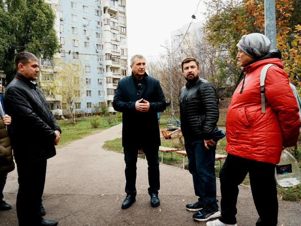 Иван Носков дал поручения по благоустройству дворов и ремонту подпорных стенок в Промышленном районе / Фото: t.me/ivan_noskov_samara
