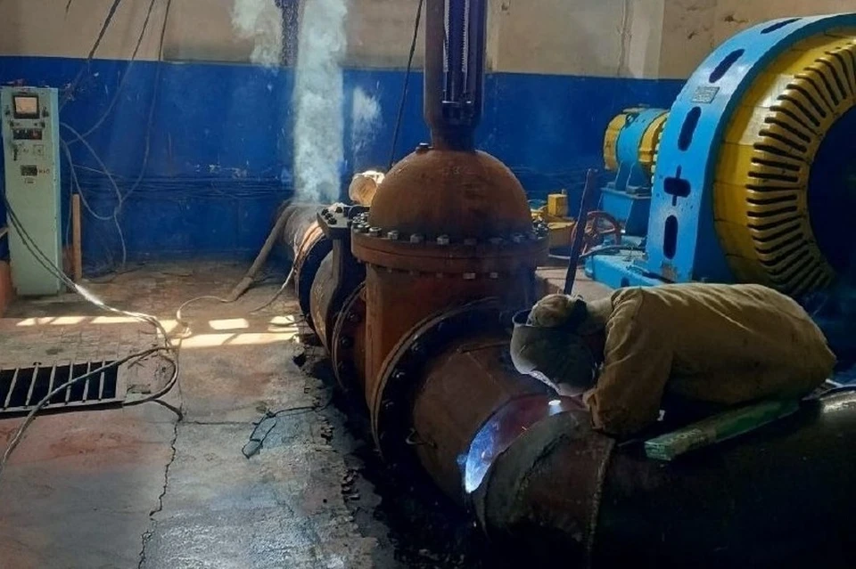 Восстановление коммунальной инфраструктуры Горловки идет активными темпами. Фото: Минстрой ДНР