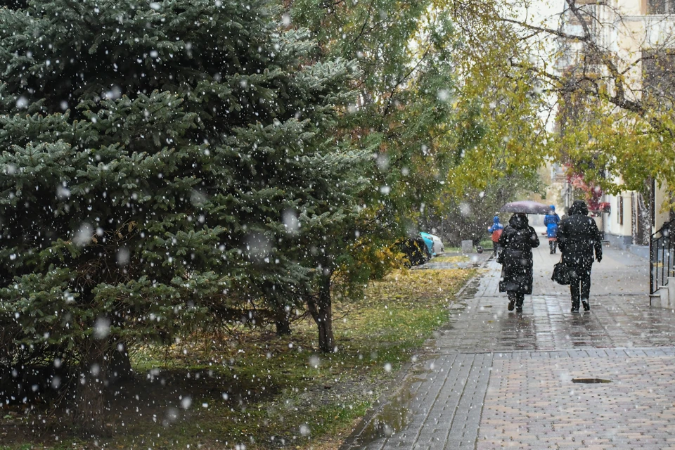 Первый снег волгоградцы увидят уже скоро