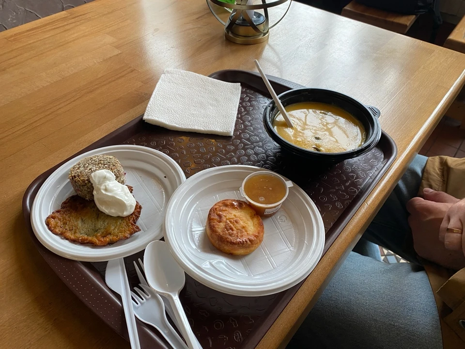 В Ульяновске на улице Шолмова открыли пункт горячего питания для нуждающихся