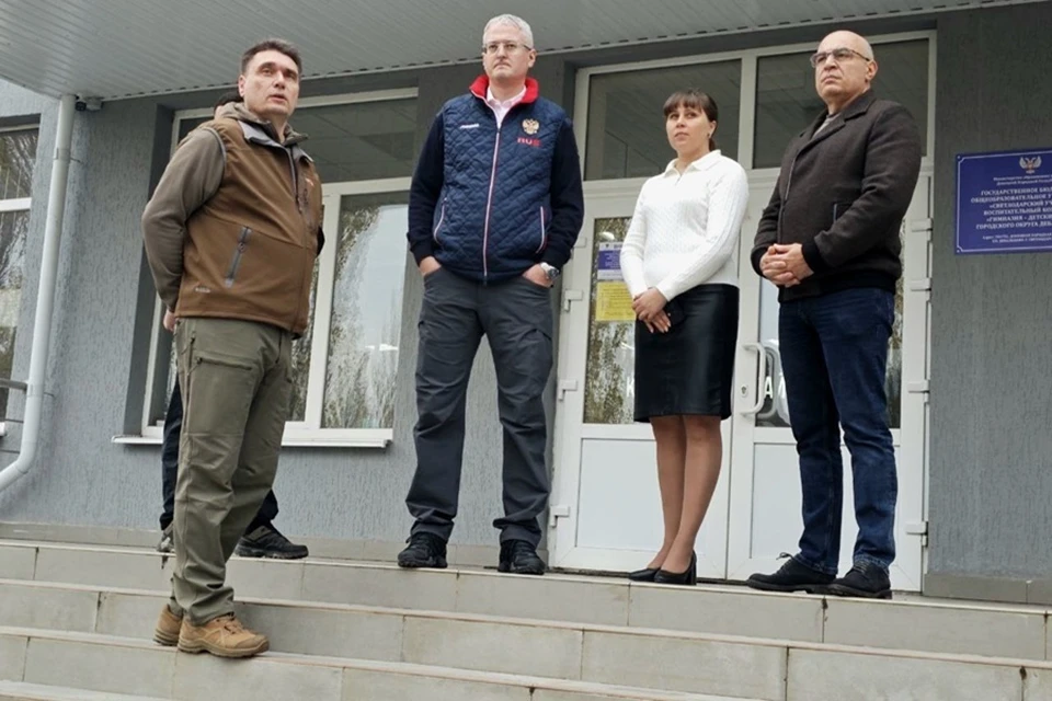 Губернатор Камчатского края с рабочим визитом посетил городской округ Дебальцево. Фото: Администрация Дебальцево