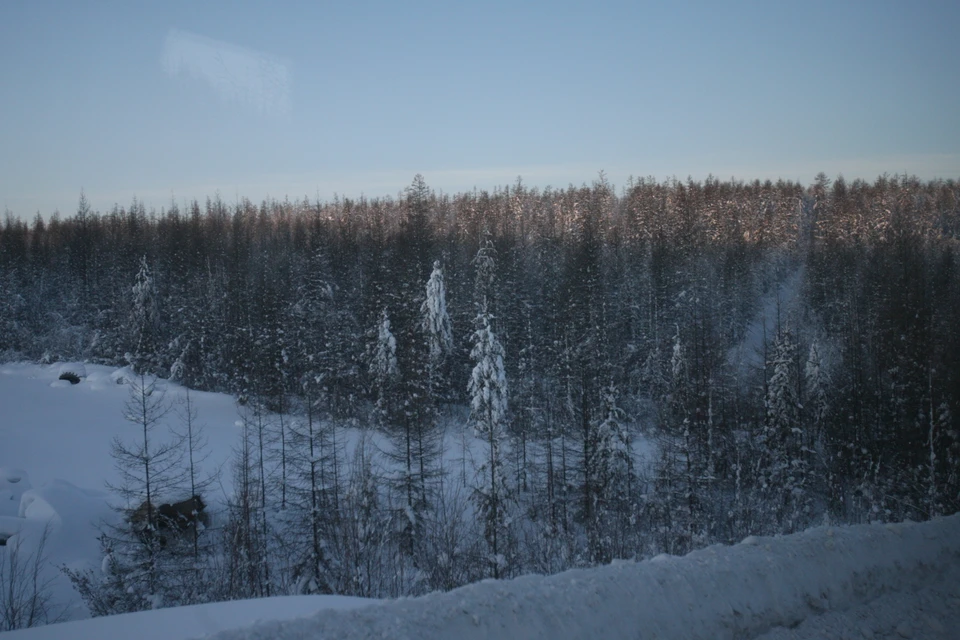В Колымо-Индигирской группе районов начались морозы и снегопады