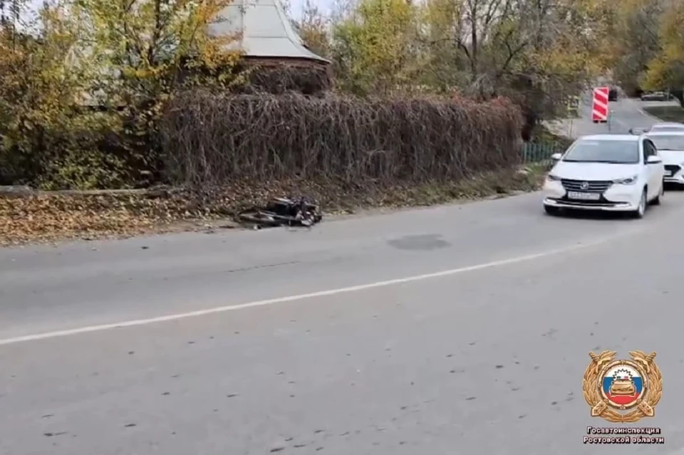 Происшествие произошло в Новочеркасске на проспекте Платовском. Фото: ГАИ по Ростовской области.