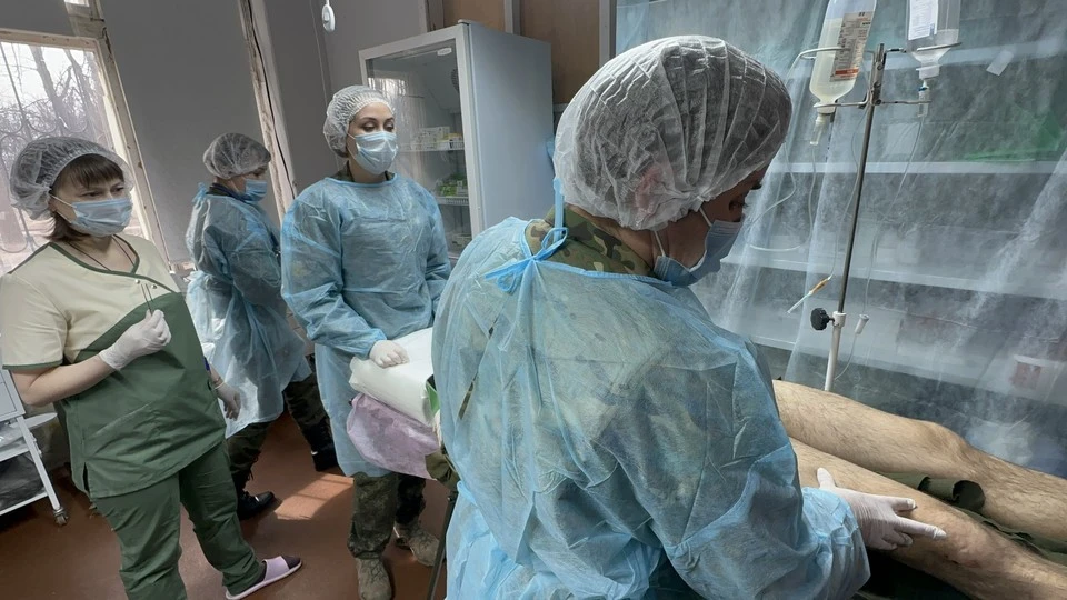 Российский солдат ампутировал себе ногу под обстрелом ВСУ в окопе