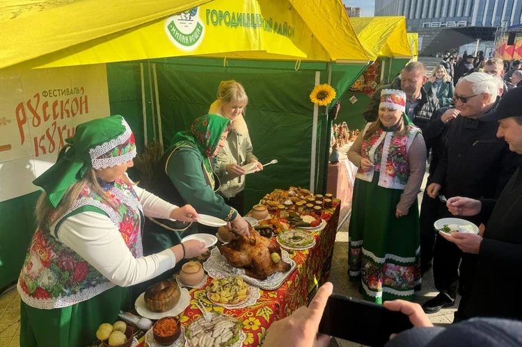 На Юбилейной площади в Пензе состоялся гастрофестиваль