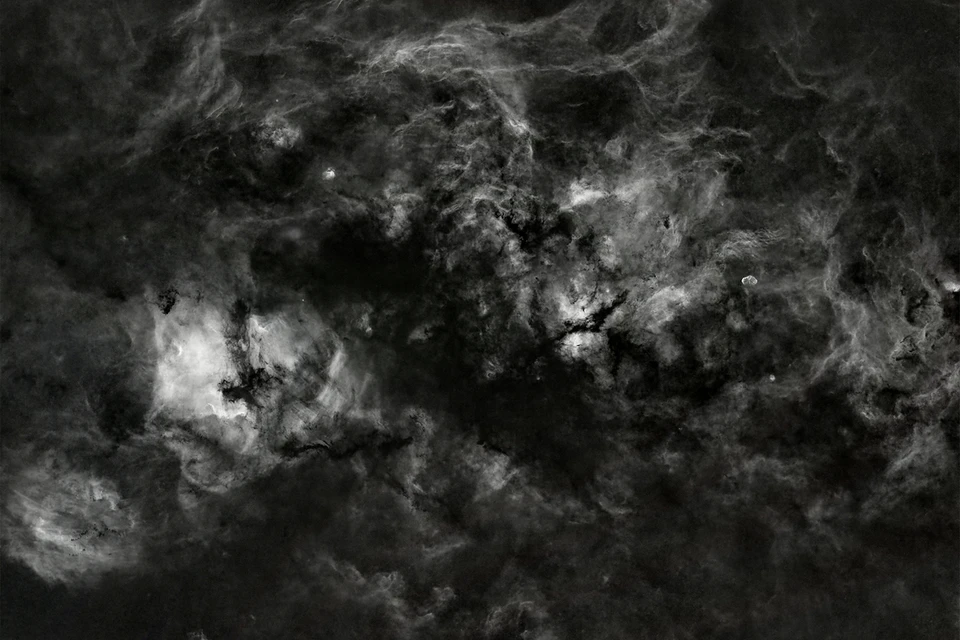 Новосибирский астрофотограф Алексей Поляков снял водородные облака в созвездии Лебедь. Фото: Алексей Поляков