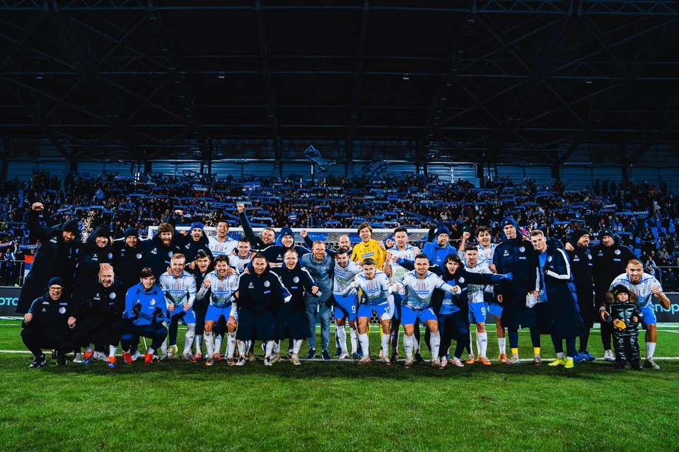 Эмоции после долгожданной победы над "Торпедо".