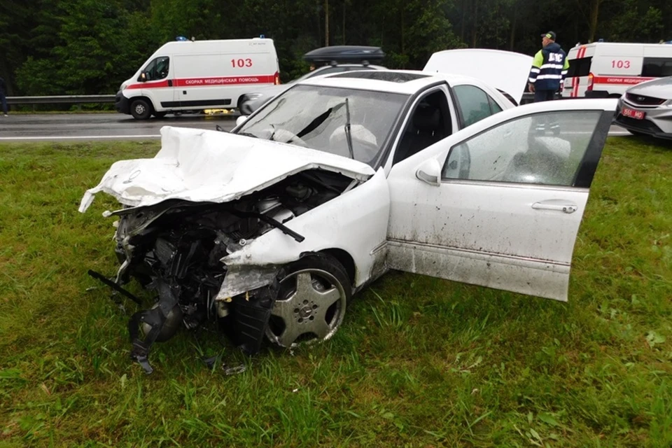 СК раскрыл детали жуткого ДТП на М2, где погибли две женщины и двое детей из России. Фото: sk.gov.by