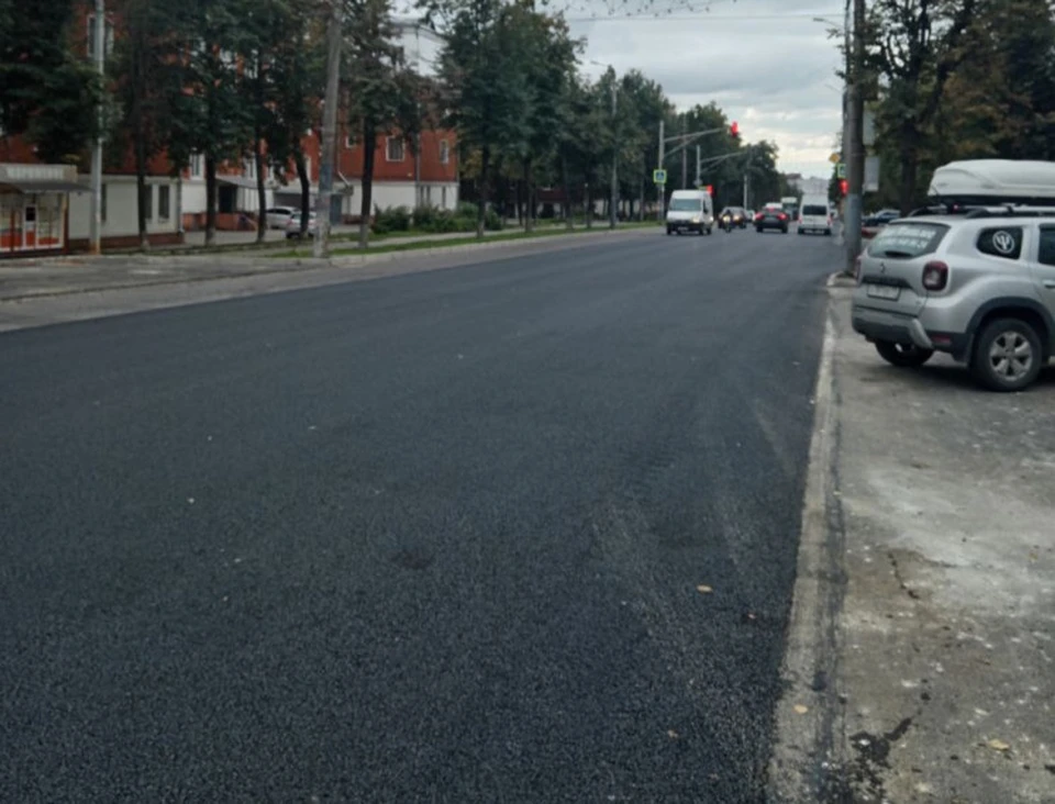 В Туле завершился капитальный ремонт улицы Кирова.