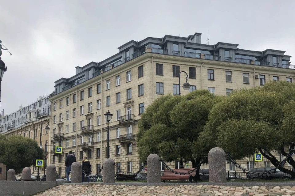 Дом 1958 года постройки в стиле сталинского неоклассицизма. Фото: «Яндекс.Карты»