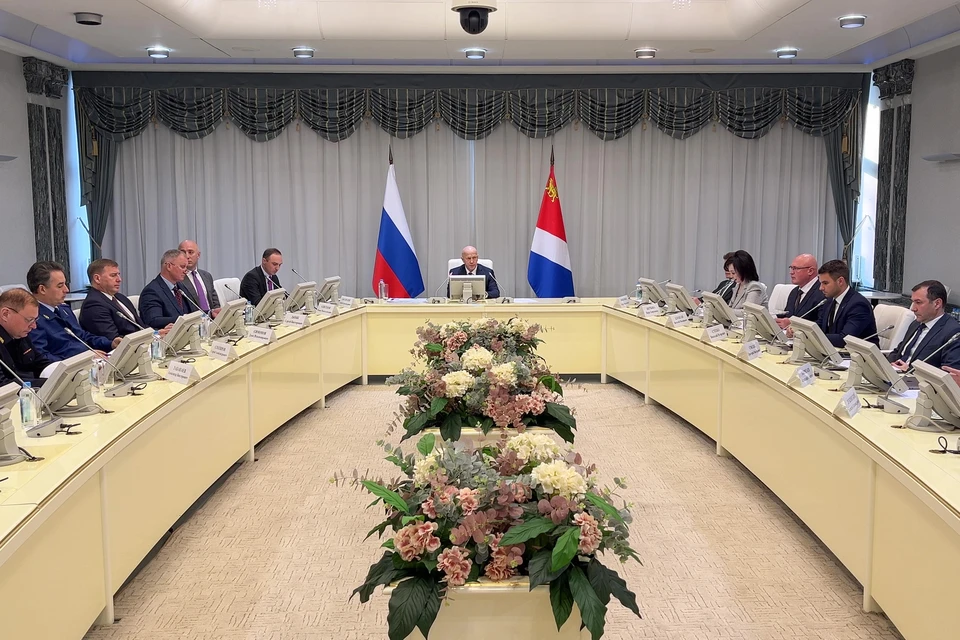 Юрий Трутнев провел совещание по реализации национальных проектов и расходовании средств Президентской дальневосточной единой субсидии. Фото: пресс-служба правительства Приморского края.