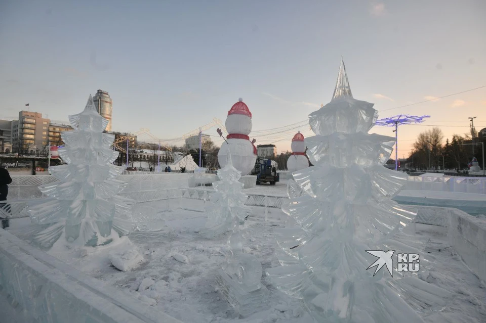 Ледовый городок в Екатеринбурге остался без подрядчика