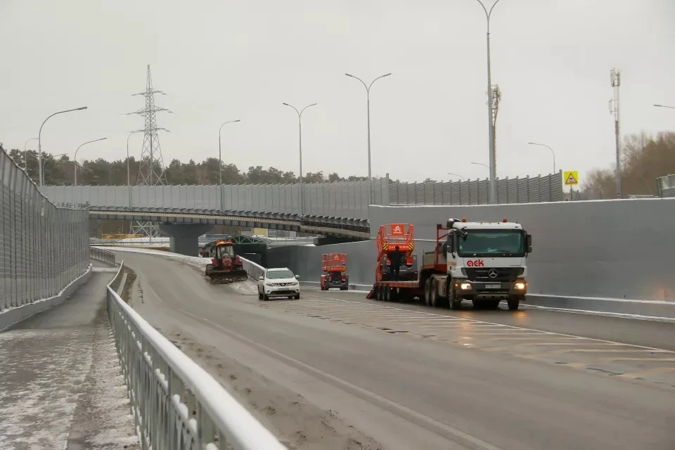 Строительство развязки