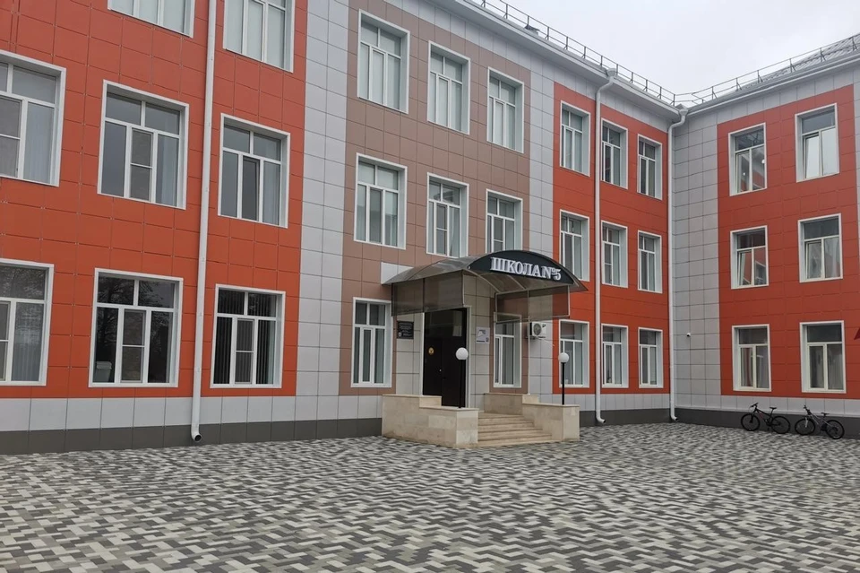 В Георгиевске завершили благоустройство школьного двора. Фото: администрация Георгиевского округа