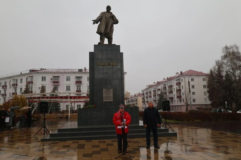 Скульптуры Ленина прошли через масштабную реставрацию. Фото: пресс-служба Зеленодольского района