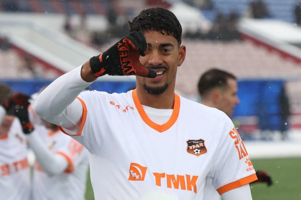 Один из голов забил Итало Гонсалвес. Фото: пресс-служба ФК «Урал»