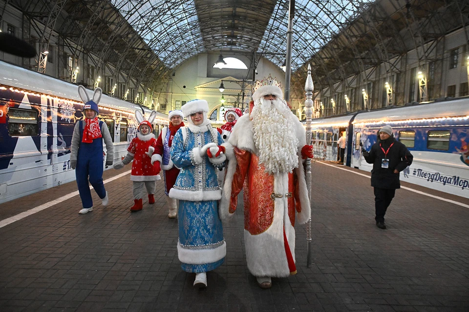 Опубликован маршрут поезда Деда Мороза со всеми остановками