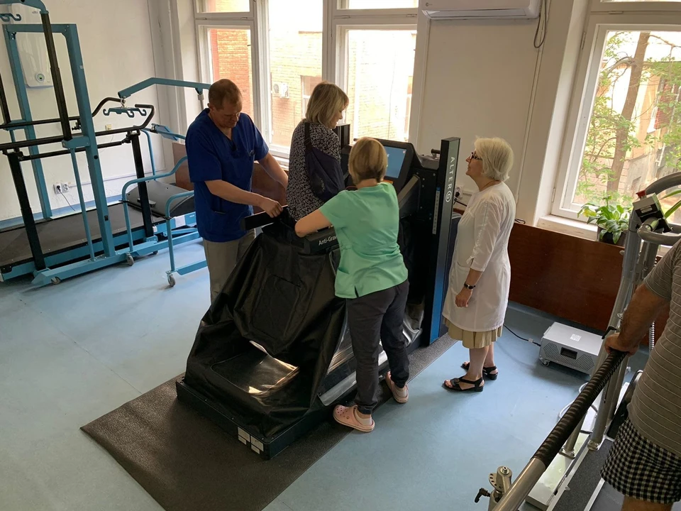 Пациенты будут восстанавливаться на современном оборудовании. Фото: администрация Волгоградской области.