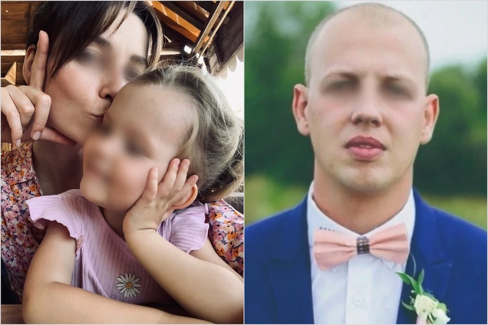 Признавшийся в двойном убийстве житель Ачинска ревновал жену даже к их маленькой дочке. Фото: архив семьи.