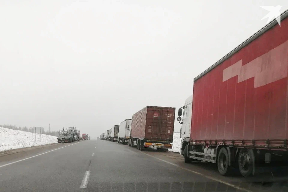 Глава МВД сказал, с какими вопросами обращаются водители застрявших в Беларуси литовских фур. Снимок носит иллюстративный характер. Фото: архив «КП»