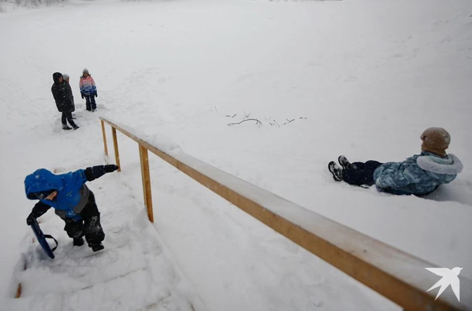 Самую высокую горку в Екатеринбурге откроют 14 ноября в парке Маяковского