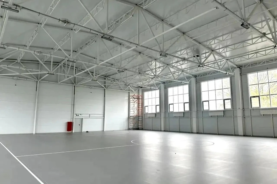 В Тихорецком районе достроили спорткомплекс Фото: пресс-служба администрации Краснодарского края