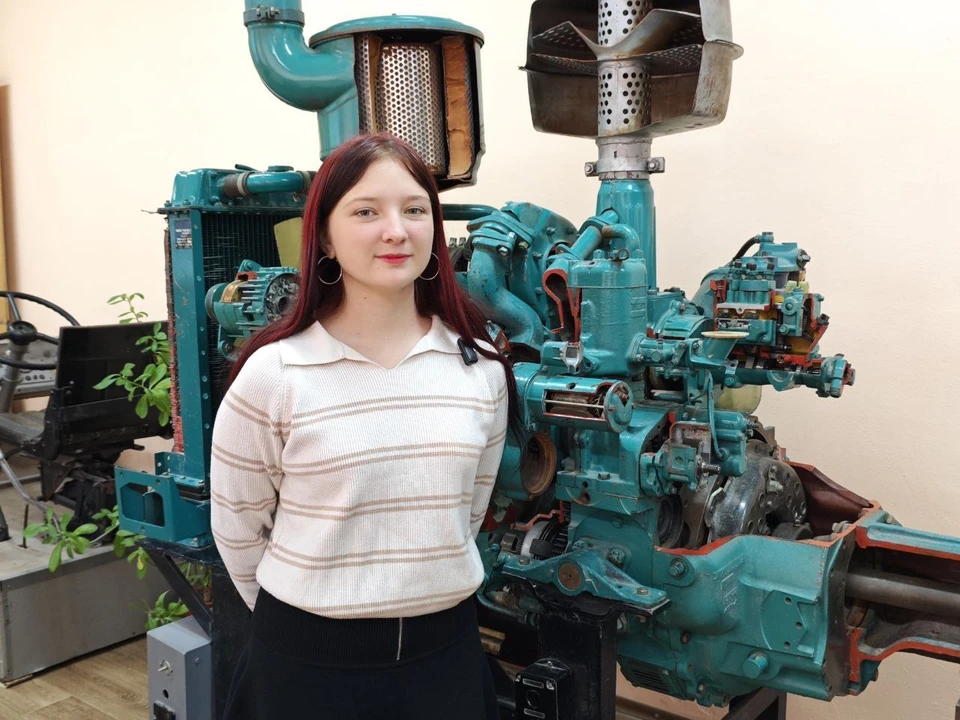 Полина Рахимова учится в аграрном колледже