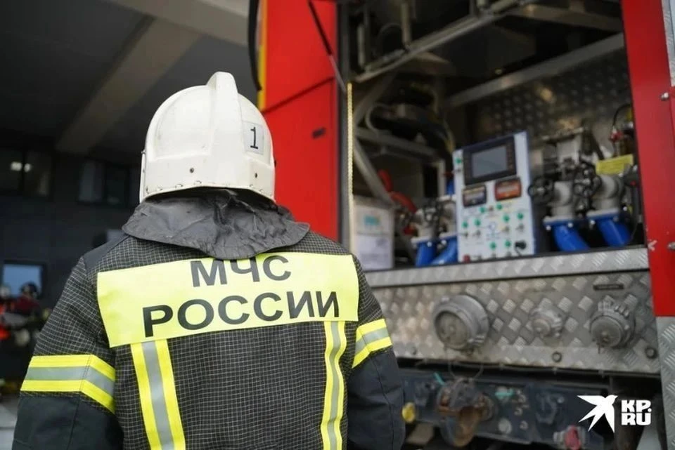 Из-за падения обломков БПЛА на территории рязанского предприятия произошло возгорание