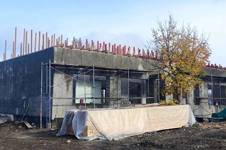 В Талаковке ДНР восстанавливают местный центр культуры и досуга. Фото: Единый заказчик