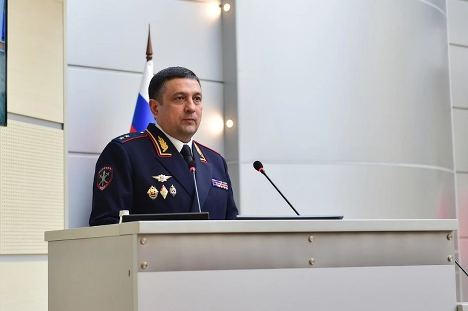 Министр поздравил сотрудников с 102 годовщиной образования подразделений участковых уполномоченных полиции.