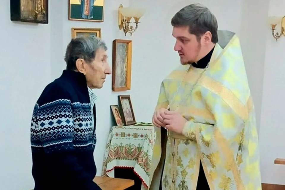 Давыд Абрамович крестился уже в пожилом возрасте. Фото: Архив семьи Давыда Неймана