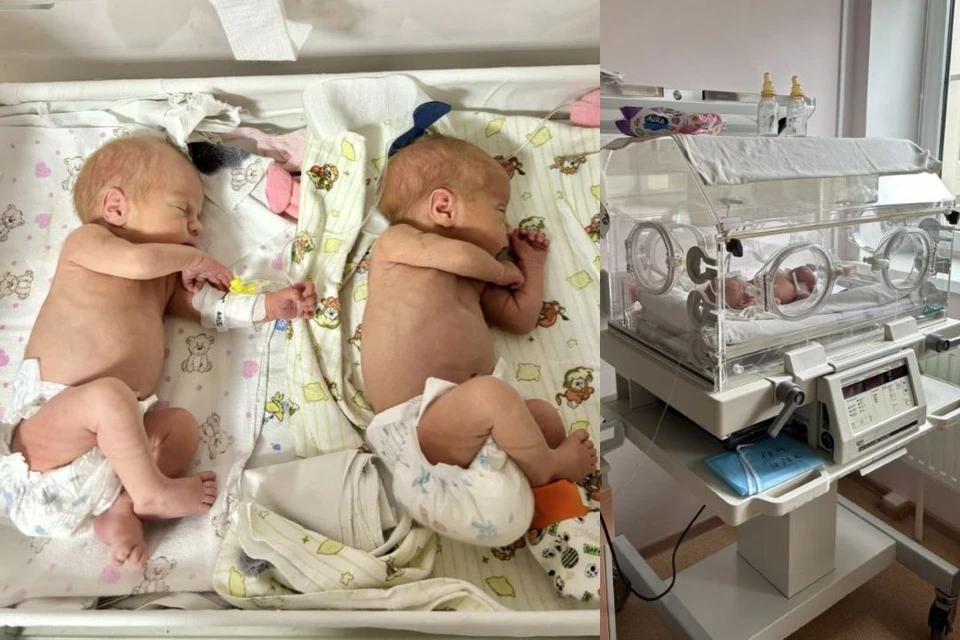 Мария и София родились недоношенными.