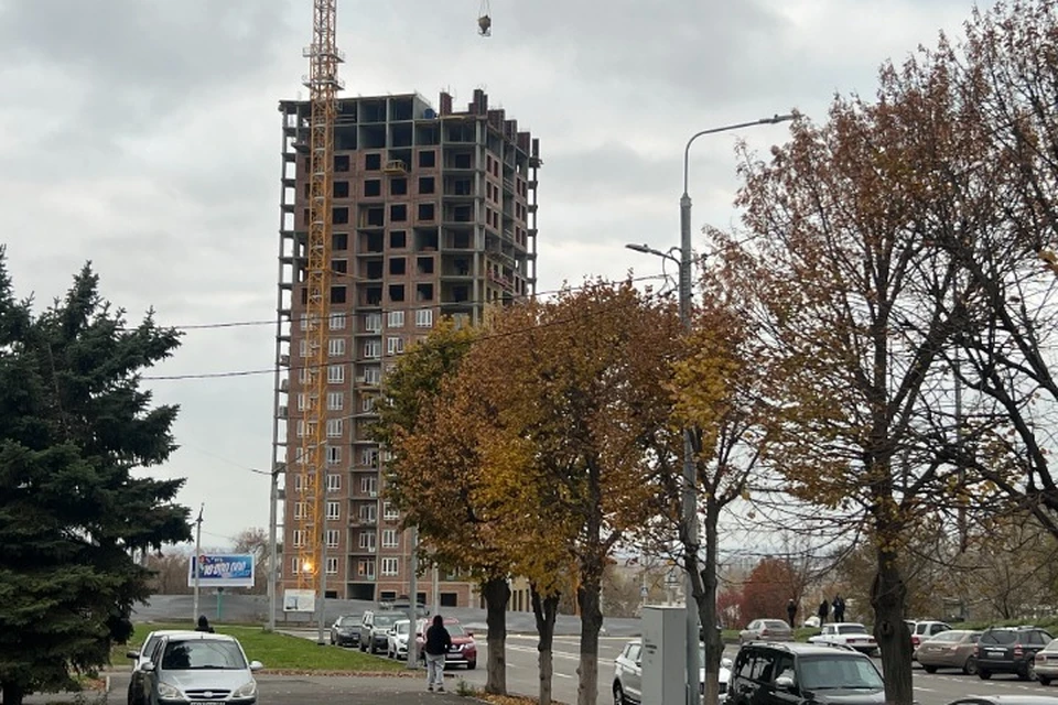 Строительство нового ЖК в Луганске