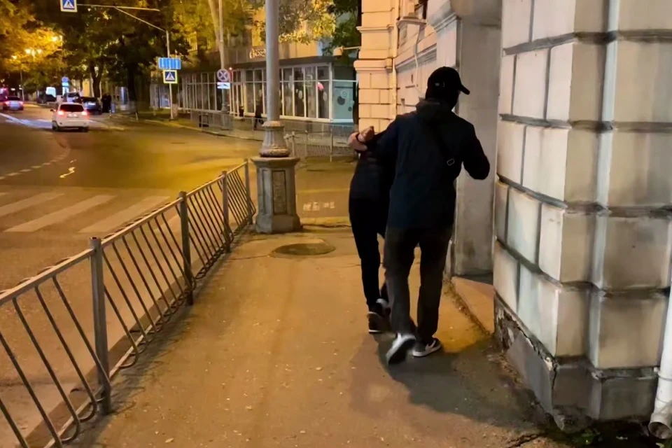 Мужчину могут посадить на пять лет. Фото: кадр видео пресс-службы управления ФСБ по Крыму и Севастополю