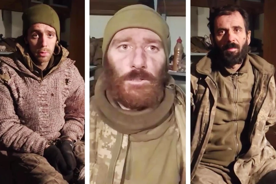 Сдавшиеся в Димитрове трое украинских солдат признались, что давно потеряли связь с командованием