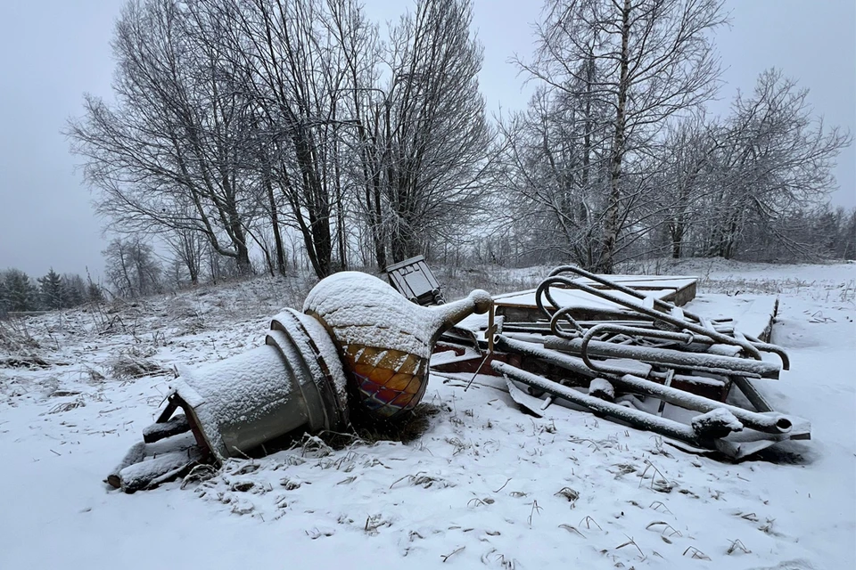 Пожар в купели произошел неделю назад. Фото: Никита Зорин.