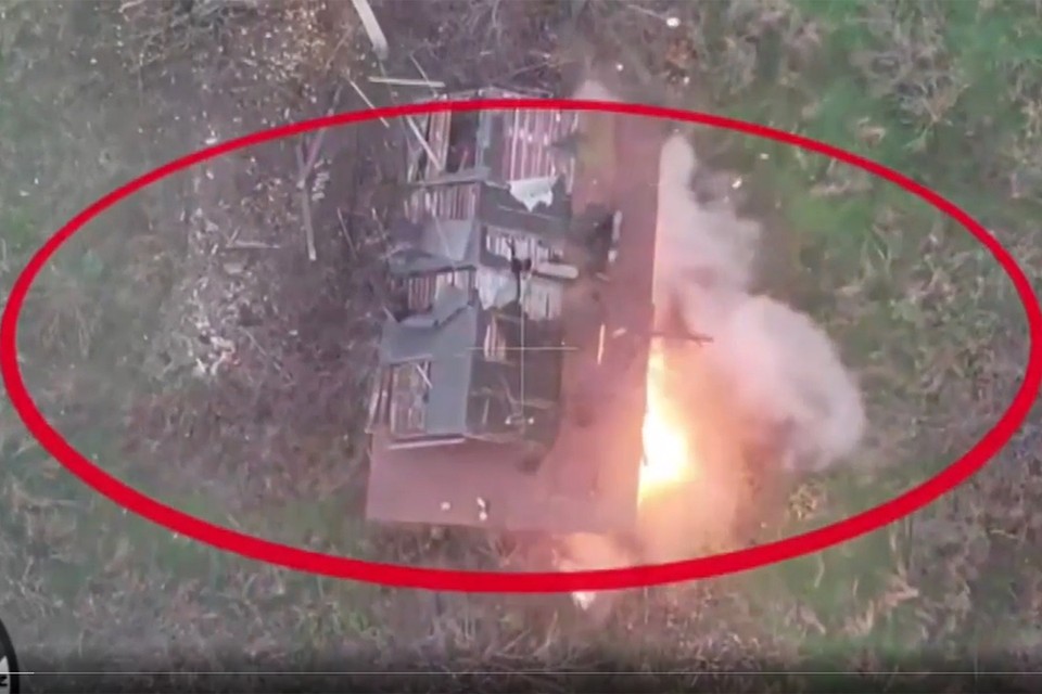 Российские беспилотники уничтожают военные цели противника в Константиновке