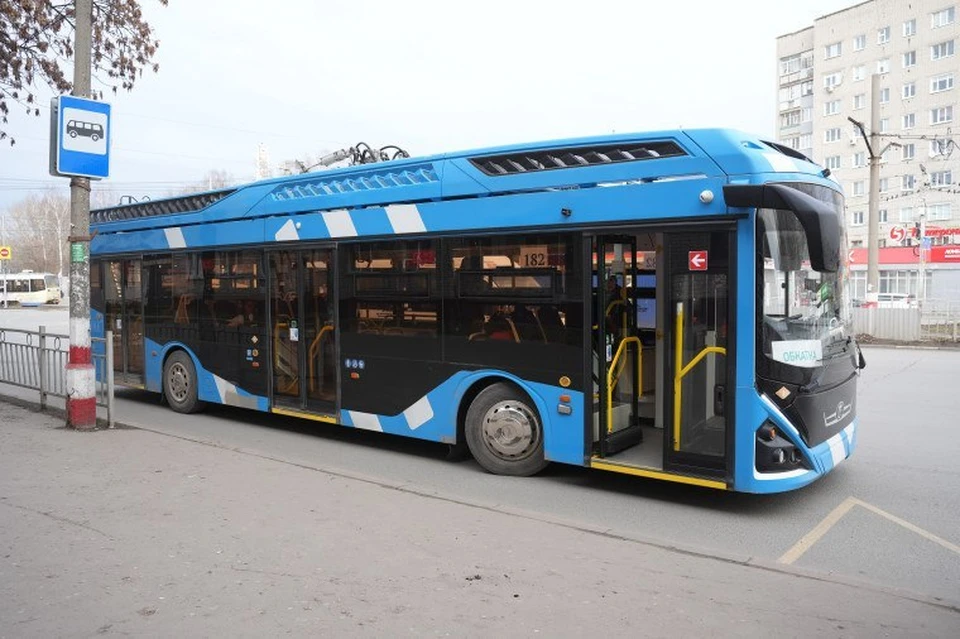 Троллейбус «Адмирал» проехал по ульяновским улицам 28 км при заряде 58%. ФОТО: администрация Ульяновска