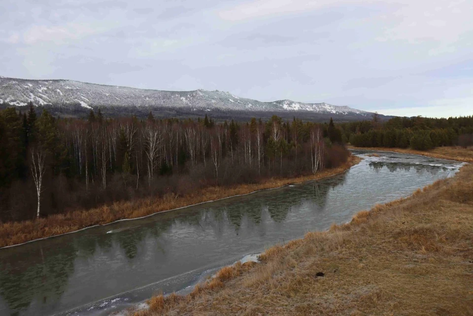 Зима остановилась на полпути. Фото: нацпарк «Зигальга»