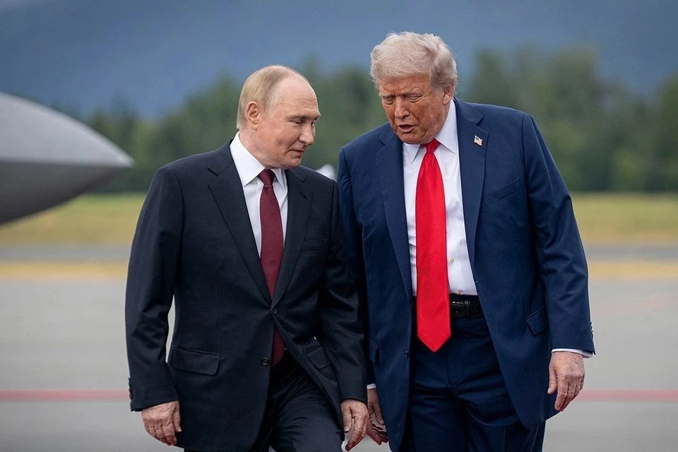 Владимир Путин и Дональд Трамп